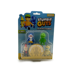 Stumble Guys 3D Figurines-Blister 5pcs ASST
